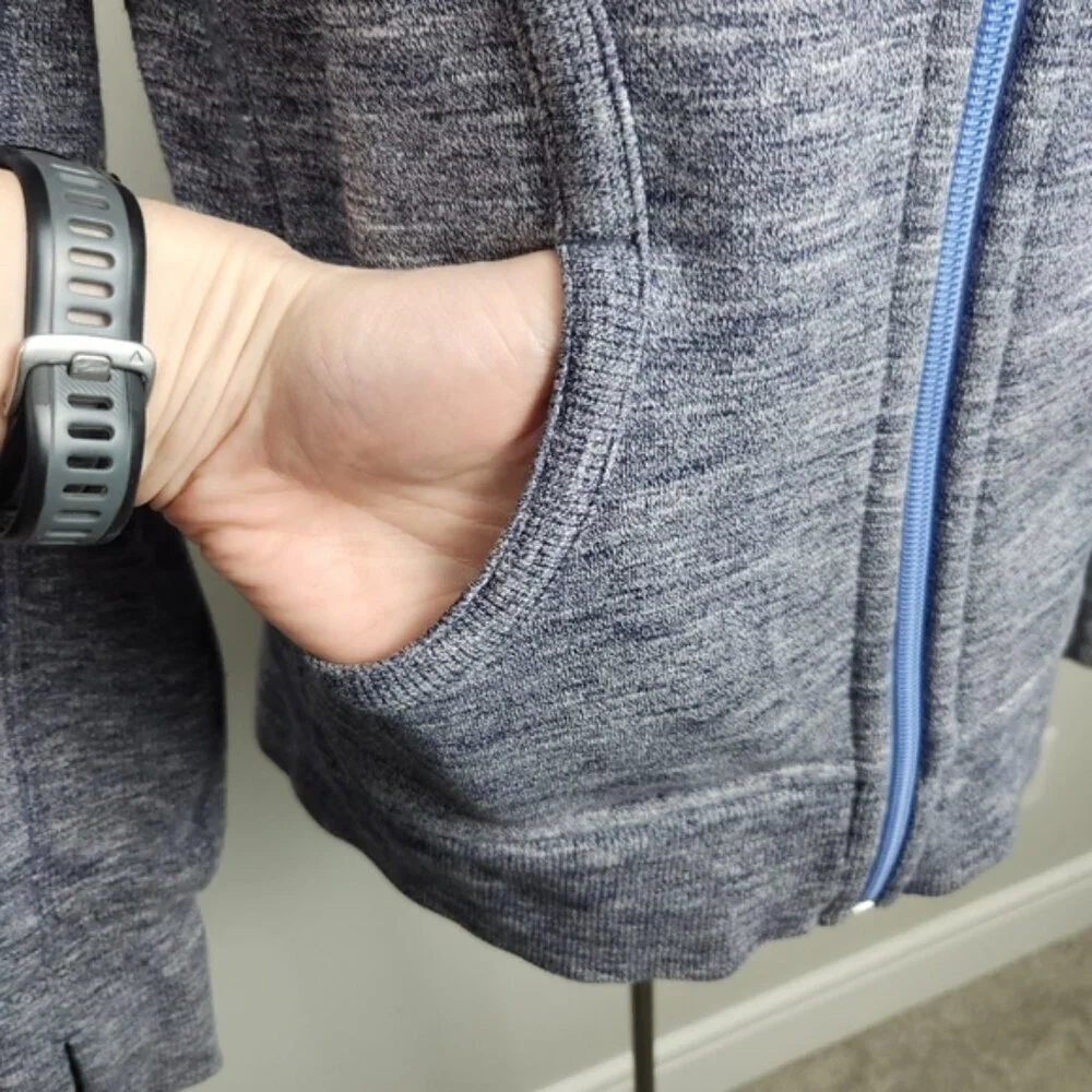 Lululemon Scuba Hoodie Deep Indigo Size 8 Hooded Sweatshirt